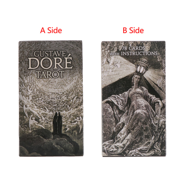 Gustave Dore Tarot Card Prophecy Fate Divination Deck Game