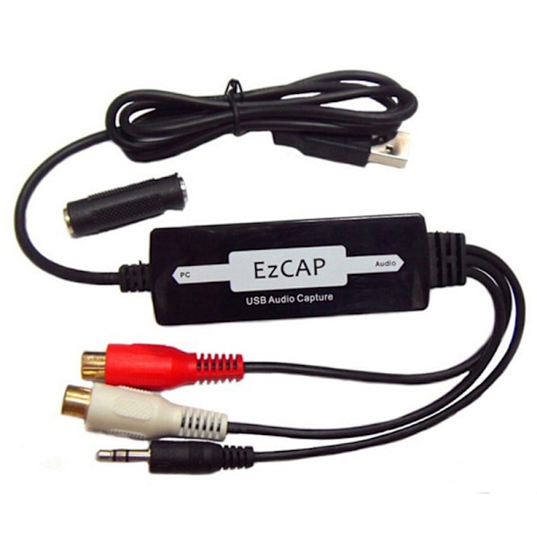 USB o Capture Cassette to CD/MP3 Converter Recorder o ingång