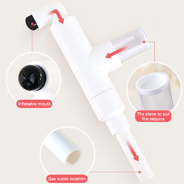 DIY Confetti Balloon Stuffing hine No Need Expansion Plier