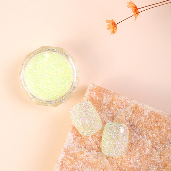 Nail Powder Candy Color Broken Diamond Powder Glitter Paljetter Sugar Powder [No.5]]