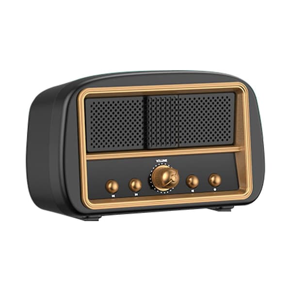 Retro Bluetooth högtalare, trådlösa vintage