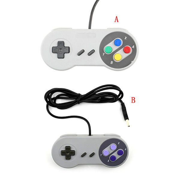 USB Retro Super Controller för SF SNES PC-speltillbehör A