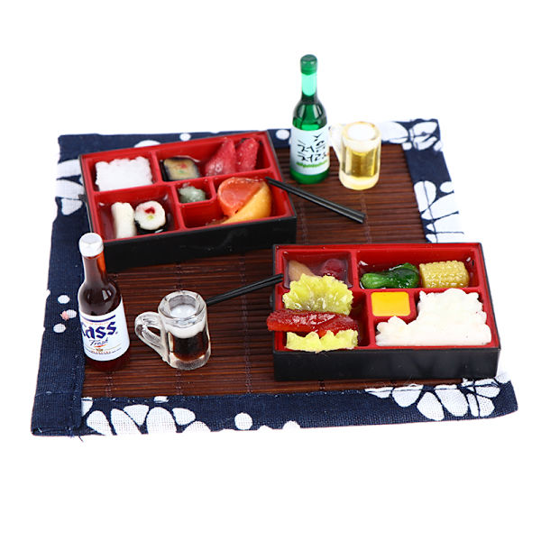 Dockhus Mini Fast Bento Bento Tallrik Mat Sushi