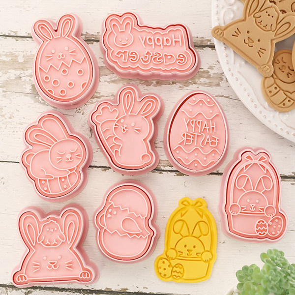 8:a/ Set Easter Cookie ter Egg ter DIY Form