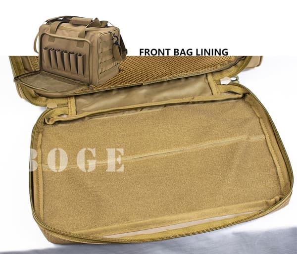 Tactical Range Bag Shooting Pistol Jakttillbehör khaki 38*30*25cm