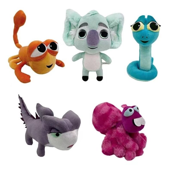 Tillbaka till Outback Plysch Koala Figur Lizard Julklapp orm koala
