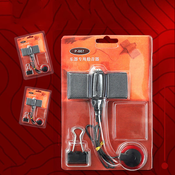 Professionell gitarr pickup Piezo kontakt mikrofon pickup
