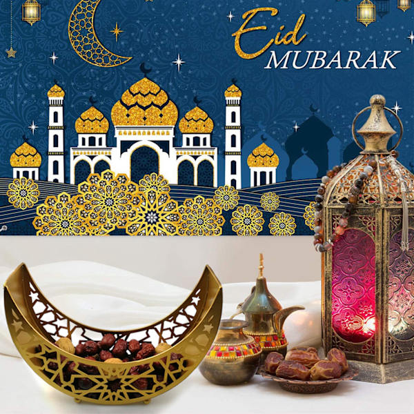 Eid Dessertbricka, Snackbricka, Matförvaringsbehållare vit black