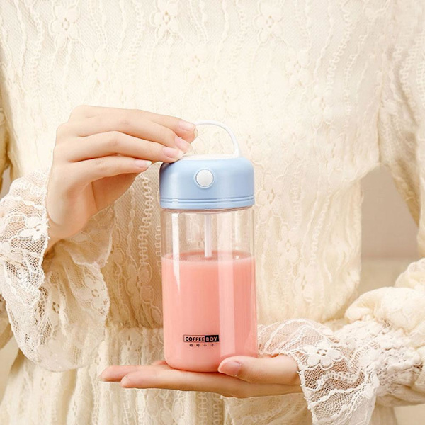 380 ml automatisk blandningskopp elektrisk proteinshakerflaska grön 380ml pink
