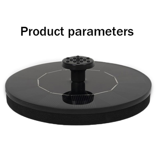 Solar Fountain Smart Small Solar Powered Water Fountains one size