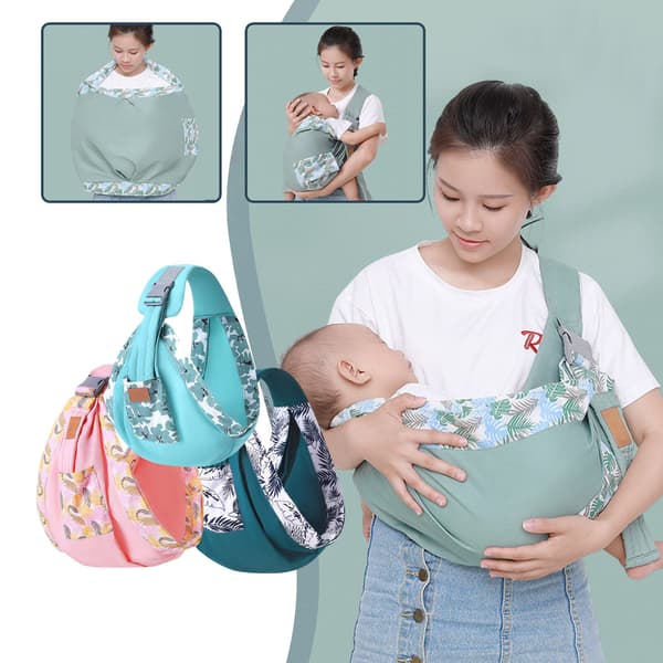 Baby Wrap Multifunktionell Four Seasons Universal grå pink