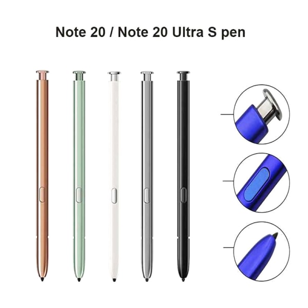 Universal Active Touch Pensil Pen Stylus Pen Guld black