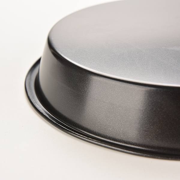 Ny rund djup tallrik pizzapanna 8" Non-stick pajbricka Bakning Kitc