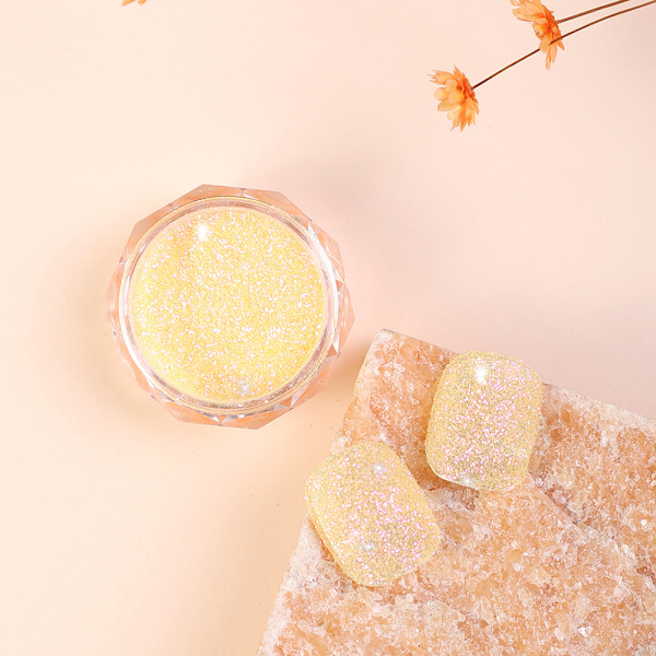 Nail Powder Candy Color Broken Diamond Powder Glitter Paljetter Sugar Powder [No.4]]