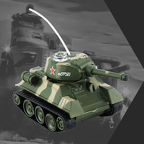 Fjärrkontroll Small Tank RC Crawler Driving Chariot leksak typ-D