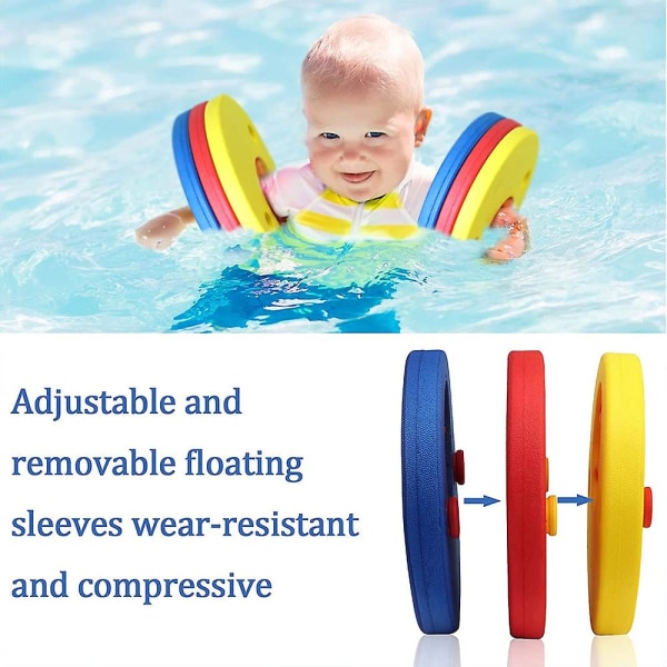 6st Simarm Float Eva Foam Arm Med Flytande ärm Hydrofoil Simarm Barnpooltillbehör
