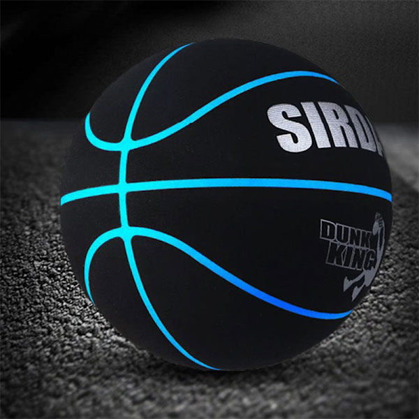 Mjuk mikrofiberkorg, slitstark utomhusbasket Blå
