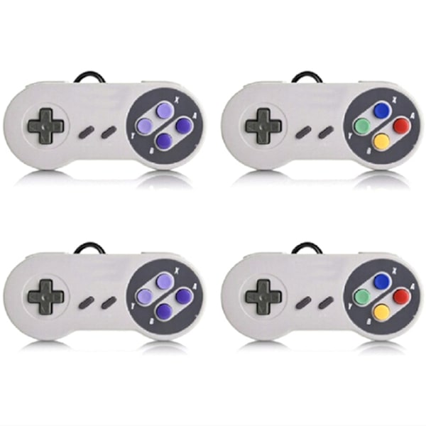 USB Retro Super Controller för SF SNES PC-speltillbehör A