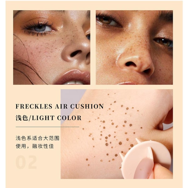 Nytt Vattentätt Faux Freckle Kit - Livsliknande FreckleStamper A2, One Size