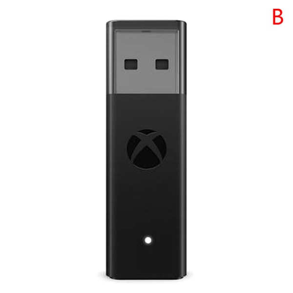 USB mottagare för Xbox Controller PC Trådlös Adapter Trådlös C Svart windows 7/8/10 noly windows 10