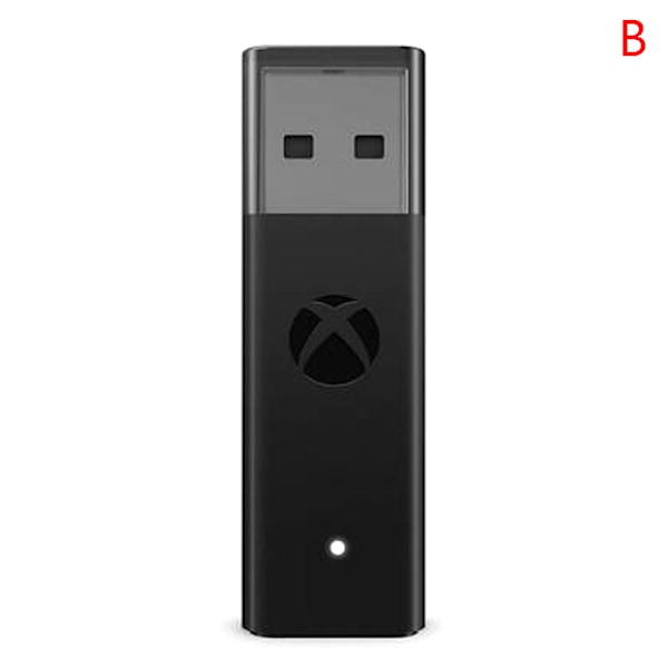 USB mottagare för Xbox Controller PC Trådlös Adapter Trådlös C Svart windows 7/8/10 noly windows 10