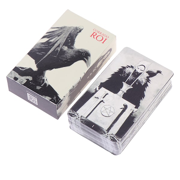 Corrado Roi Murder Of Crows Tarot Card Prophecy Divination Deck Flerfärgad en one size