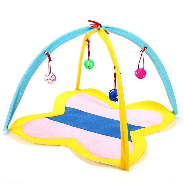Cat Tent Activity Center Interaktivt hopfällbart kattsängtält