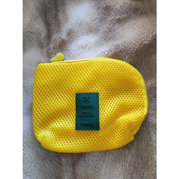 Ms multifunktionssmink till förvaringsväska gul 16×12㎝ yellow 16×12㎝