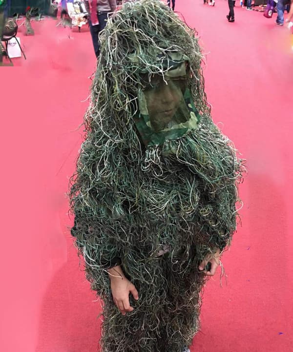 kamouflage djungel armé kostym kamouflage