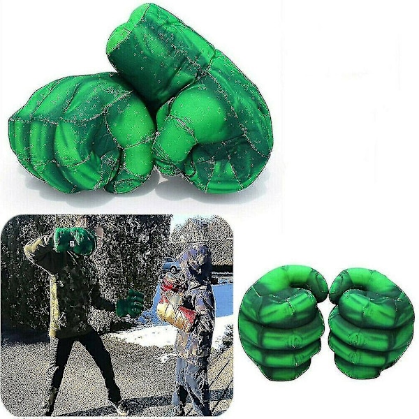 Hulk Smash Händer Cosplay Handskar Näve Barnleksak Gåva