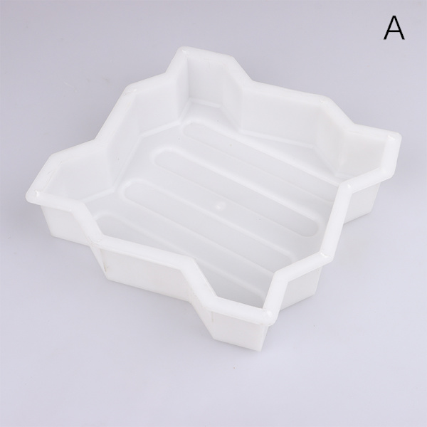 Gör det själv Path Maker Molds Trädgård Form Väg Pa H22x11cm A22x22cm