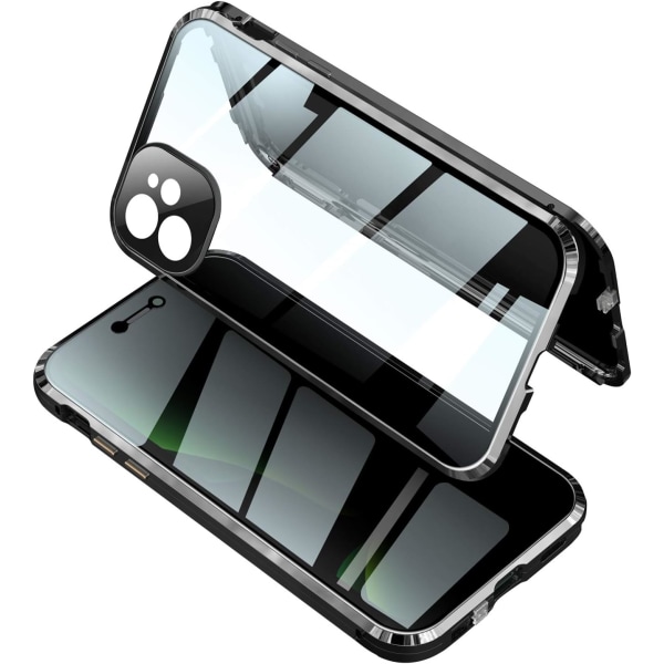 Privacy Magnetic Case Kompatibel med iPhone 12