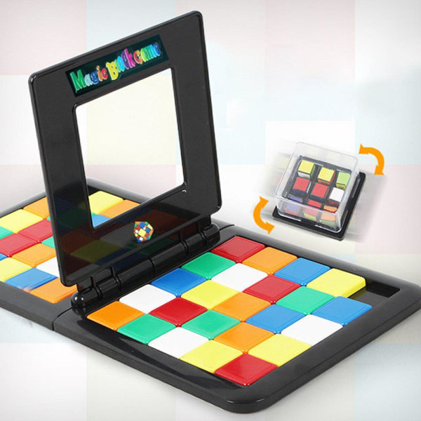 Battle Square Race Game Mobile Puzzle Cube Desktop Games svart 34,5*17*17cm
