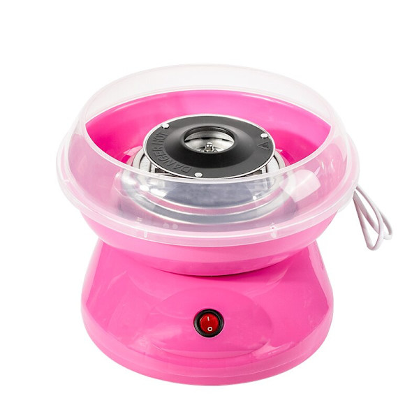 DIY elektrisk sockervaddsmaskin blå pink