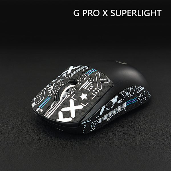 BTL Mouse Grip Tape Skate Handgjord klistermärke Halkfri suger svett A3 A1