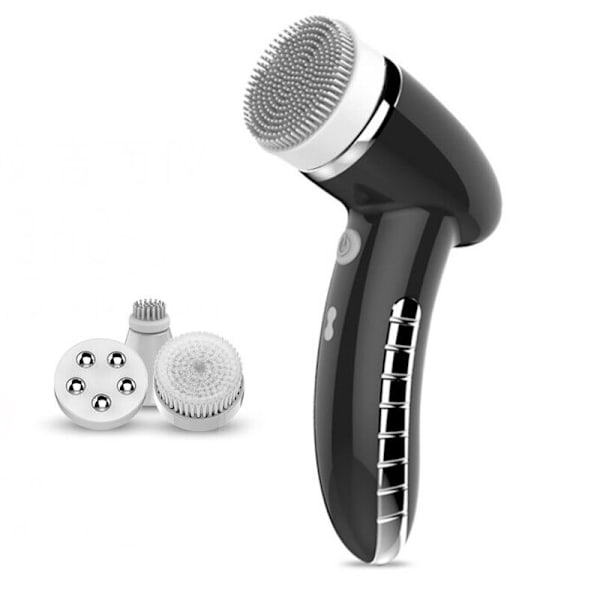 Massageborsteverktyg vit black