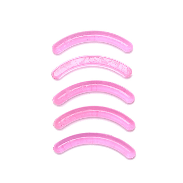 10 st Ersättnings ögonfransböjare refill gummikuddar smink curl Grön