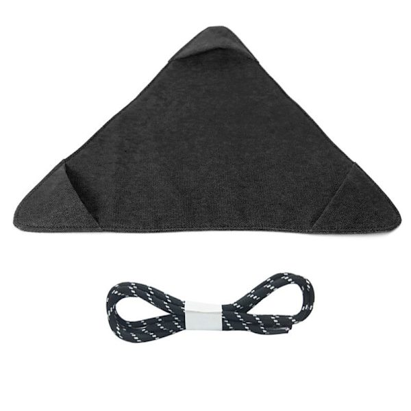 Superkompakt hopfällbart stativ Campingpall armygreen 38*38*38cm black