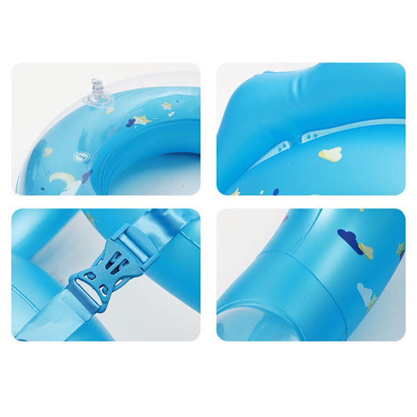 Barnsäkerhet Simring Justerbart Spänne Flytande blå liten blue 24pcs
