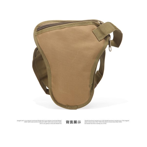 Vattentät Mountaineering Multifunction Outdoor Tactical Bag khaki 15*10*28cm khaki