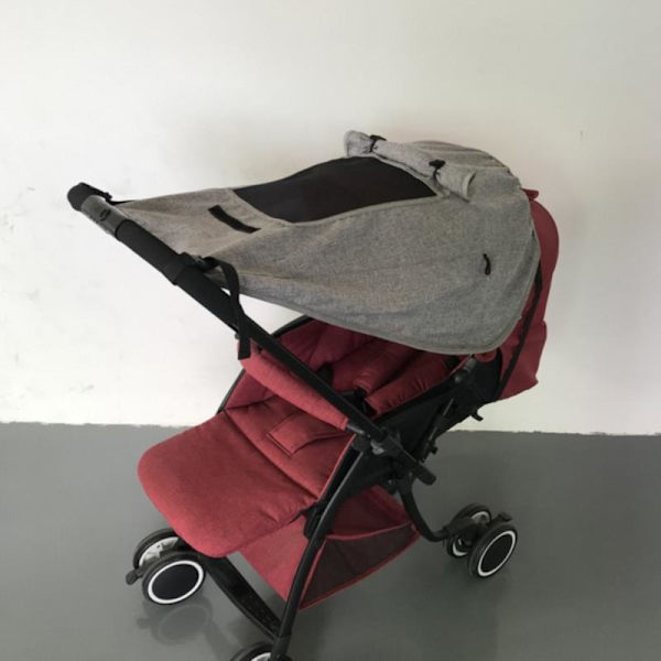 Baby Universal Solskydd Sittvagn Skydd S Ljusgrå Light gray