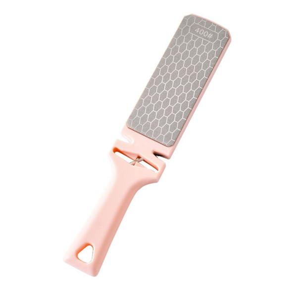 Dubbelsidig bryne Multi snabbvässare rosa