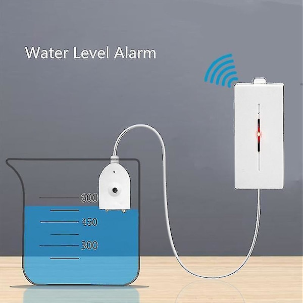 Trådlös 433 vattennivålarmdetektor Fjärrkontroll Smart Home Security Fjärrkontroll RF-sensor