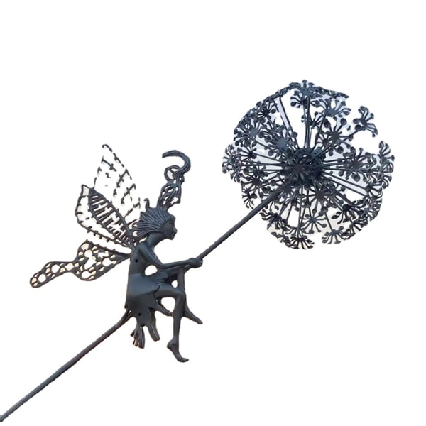 Trädgård Dekorativa Feer Och Maskrosor Dans Trädgård Yard De A C1