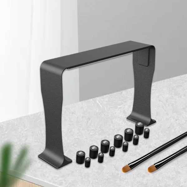 Magnetisk sugborste, torrförvaringsställ, sminkborste