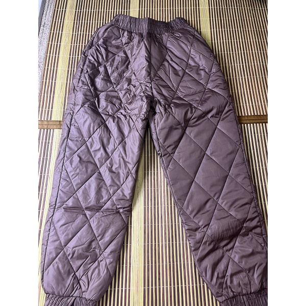 Dam vinter tjocka solid super stora Harun byxor träningsbyxor svart xxxl 67-75kg gray xl 52-60kg