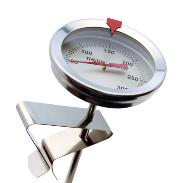2:a rostfritt stål termometer Barbeque Harmless Probe Clip C C