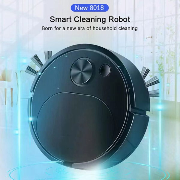 Soprobot Automatisk Minirengöring Hushållshinn Vit