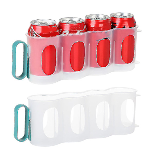 Refrigerator Organizer Bins Beverage Holder For Fridge, Freezer Soda