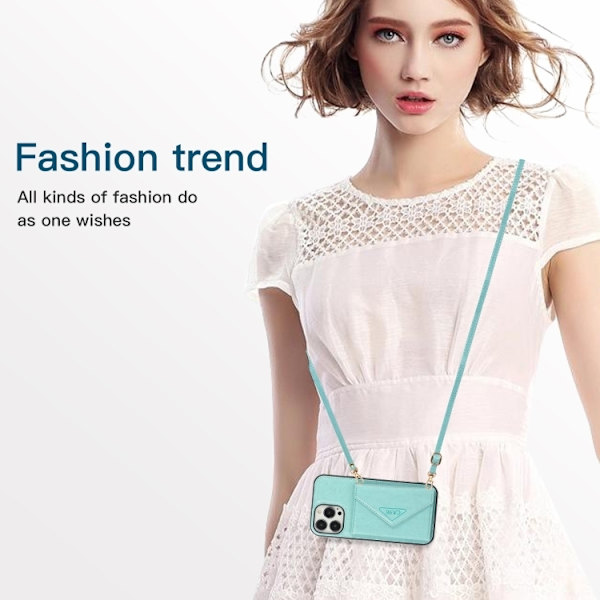 Iphone 13 Pro Max Skal - Cross Body